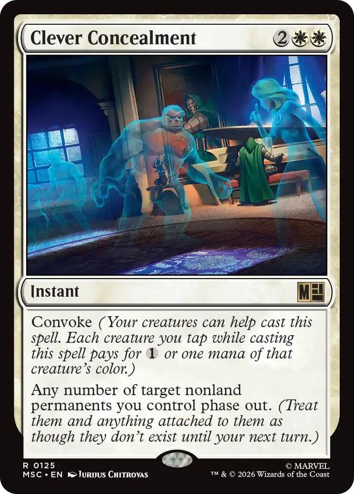 Clever Concealment (125) [Marvel Super Heroes Commander]
