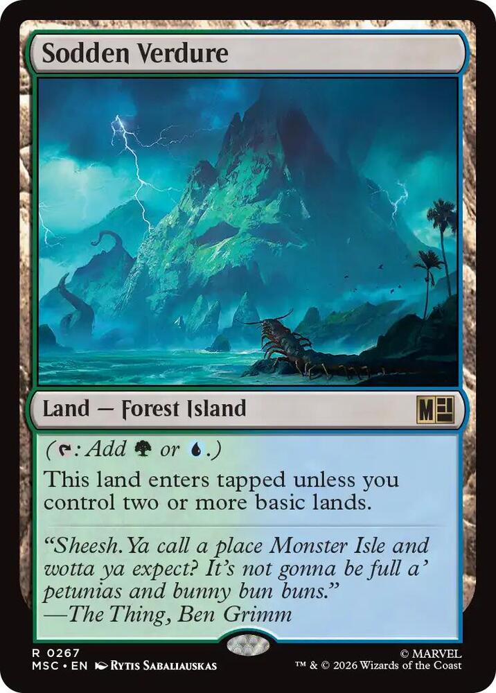 Sodden Verdure (267) [Marvel Super Heroes Commander]