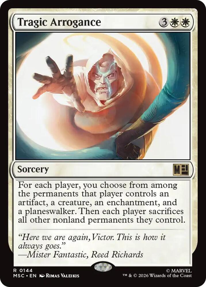 Tragic Arrogance (144) [Marvel Super Heroes Commander]