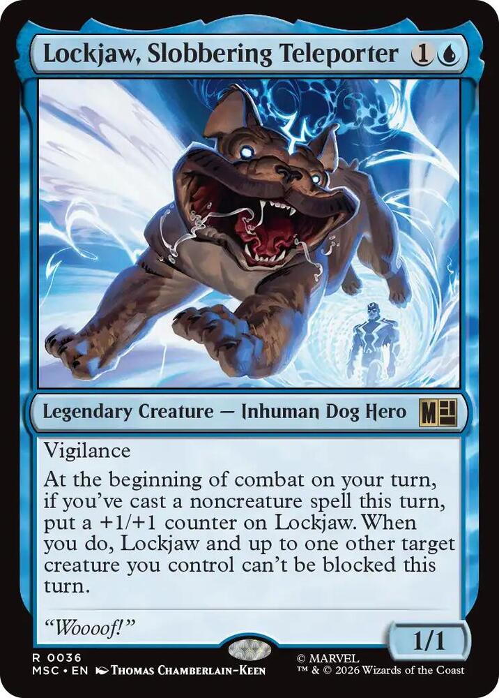 Lockjaw, Slobbering Teleporter (36) [Marvel Super Heroes Commander]