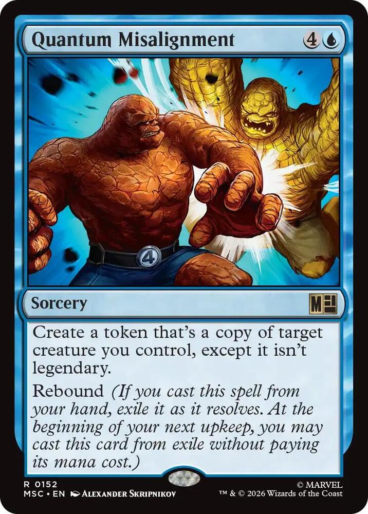 Quantum Misalignment (152) [Marvel Super Heroes Commander]