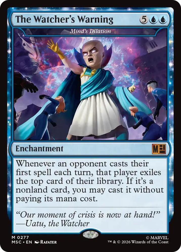 The Watcher's Warning - Mind's Dilation (277) [Marvel Super Heroes Commander]