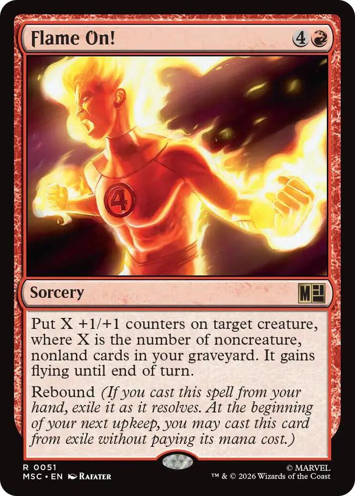 Flame On! (51) [Marvel Super Heroes Commander]