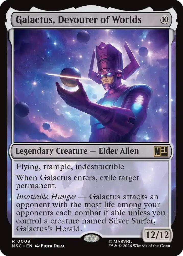 Galactus, Devourer of Worlds (8) [Marvel Super Heroes Commander]