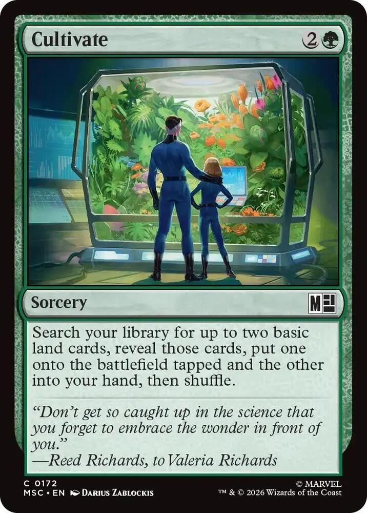 Cultivate (172) [Marvel Super Heroes Commander]