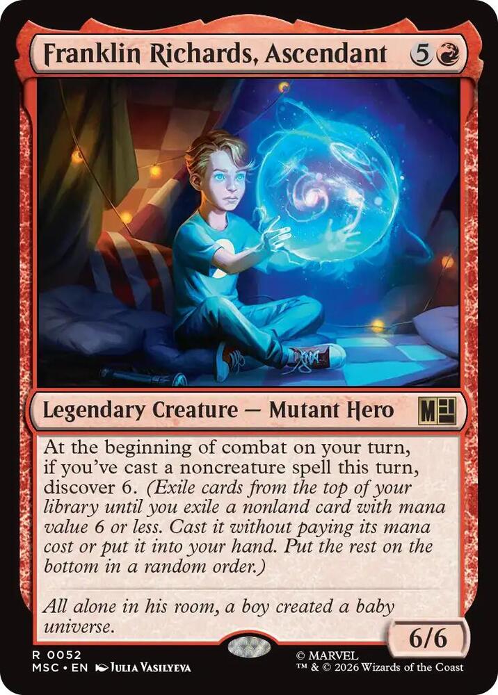 Franklin Richards, Ascendant (52) [Marvel Super Heroes Commander]