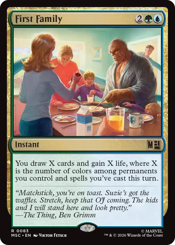 First Family (83) [Marvel Super Heroes Commander]
