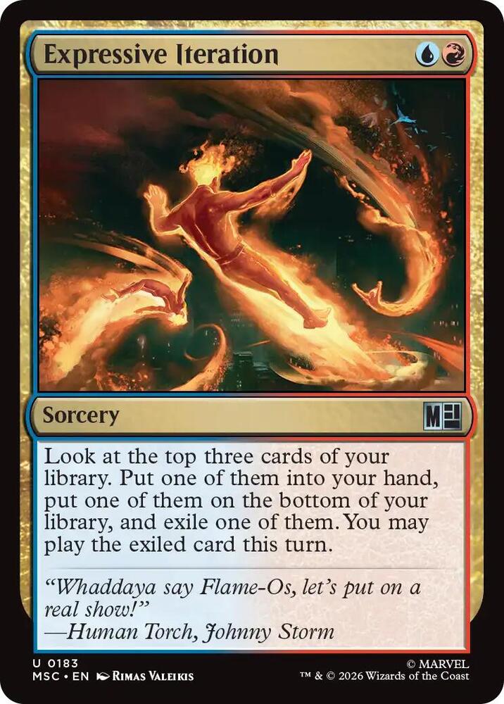 Expressive Iteration (183) [Marvel Super Heroes Commander]