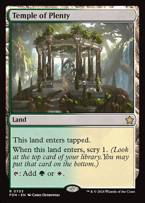 Temple of Plenty (703) [Foundations]