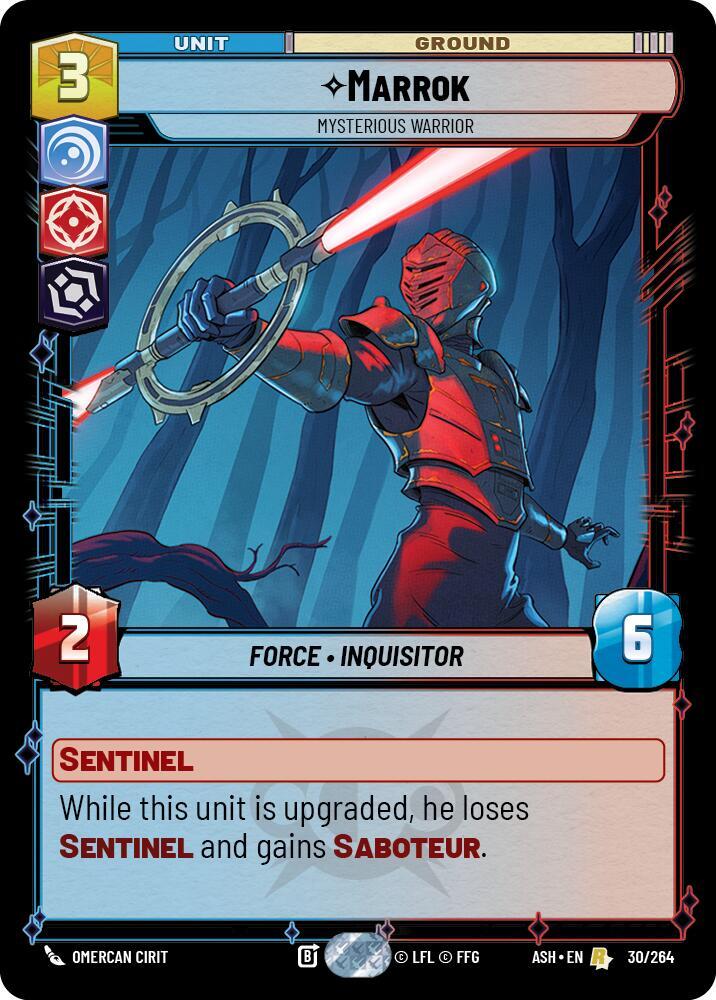 Marrok - Mysterious Warrior (30/264) [Ashes of the Empire]