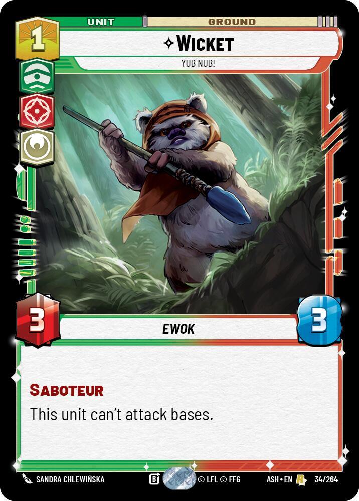 Wicket - Yub Nub! (34/264) [Ashes of the Empire]