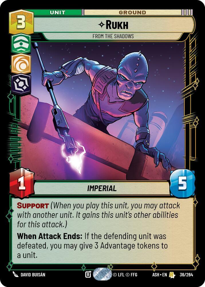 Rukh - From the Shadows (36/264) [Ashes of the Empire]