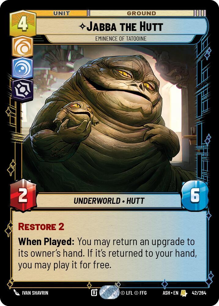 Jabba the Hutt - Eminence of Tatooine (42/264) [Ashes of the Empire]