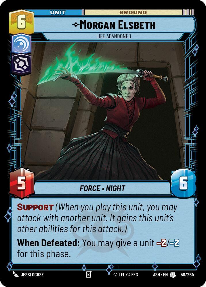 Morgan Elsbeth - Life Abandoned (50/264) [Ashes of the Empire]