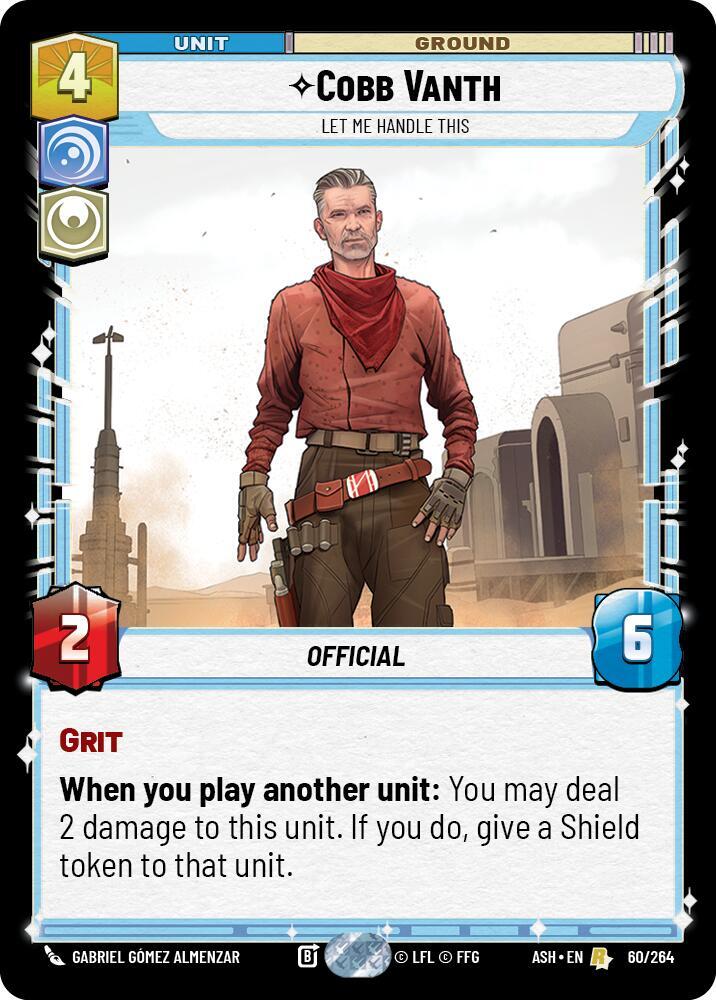 Cobb Vanth - Let Me Handle This (60/264) [Ashes of the Empire]