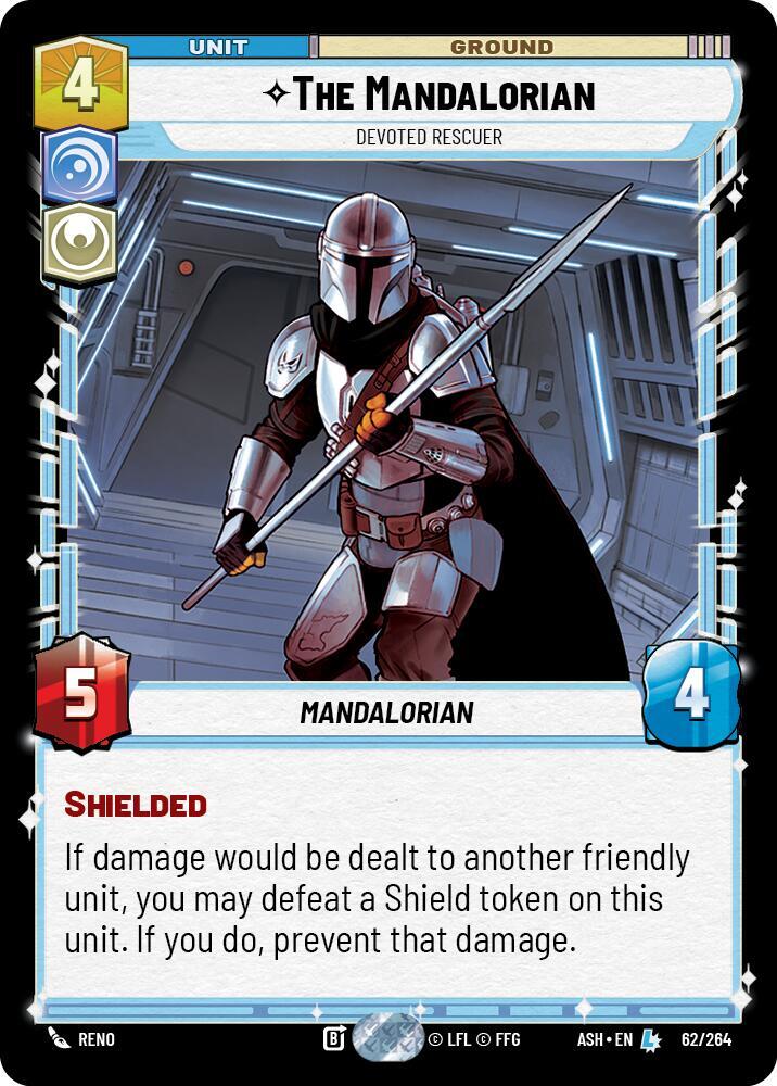 The Mandalorian - Devoted Rescuer (62/264) [Ashes of the Empire]