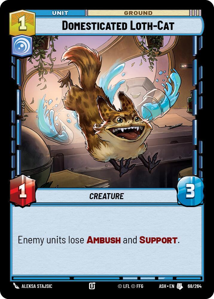 Domesticated Loth-Cat (68/264) [Ashes of the Empire]