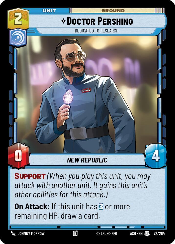 Doctor Pershing - Dedicated to Research (72/264) [Ashes of the Empire]