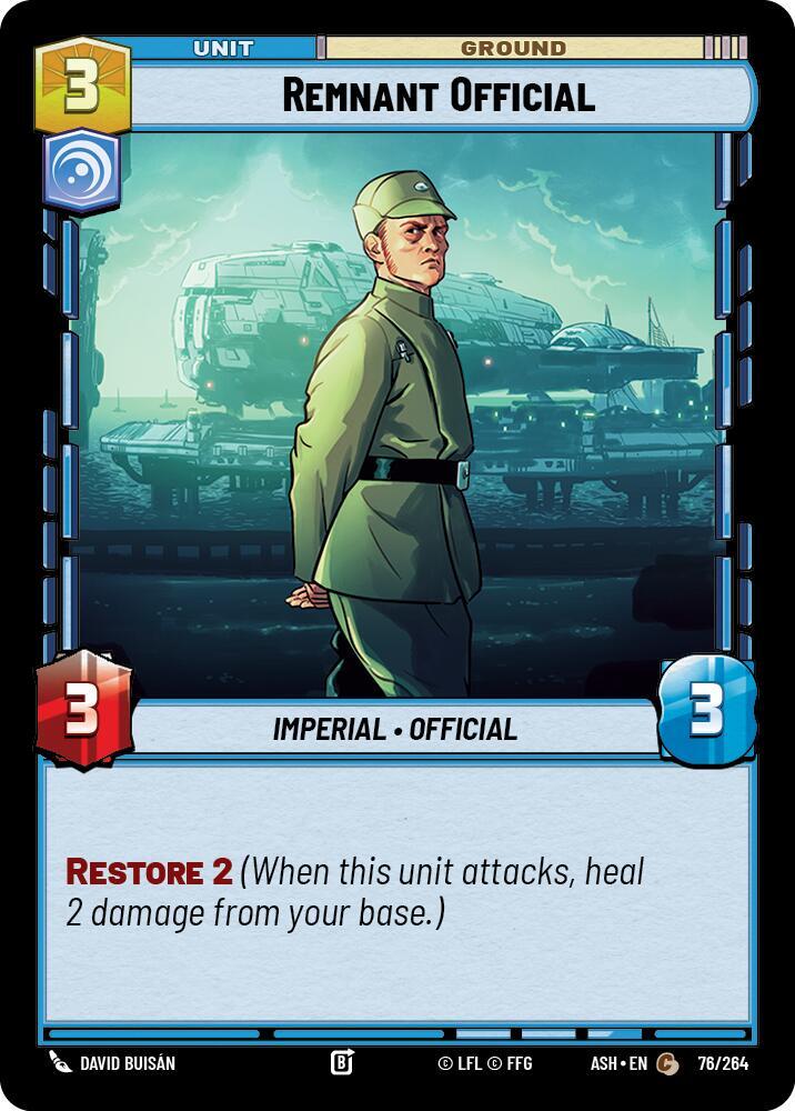 Remnant Official (76/264) [Ashes of the Empire]