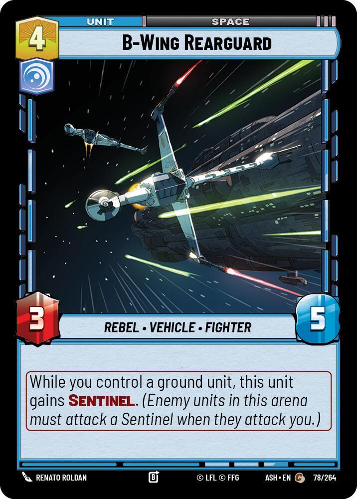 B-Wing Rearguard (78/264) [Ashes of the Empire]