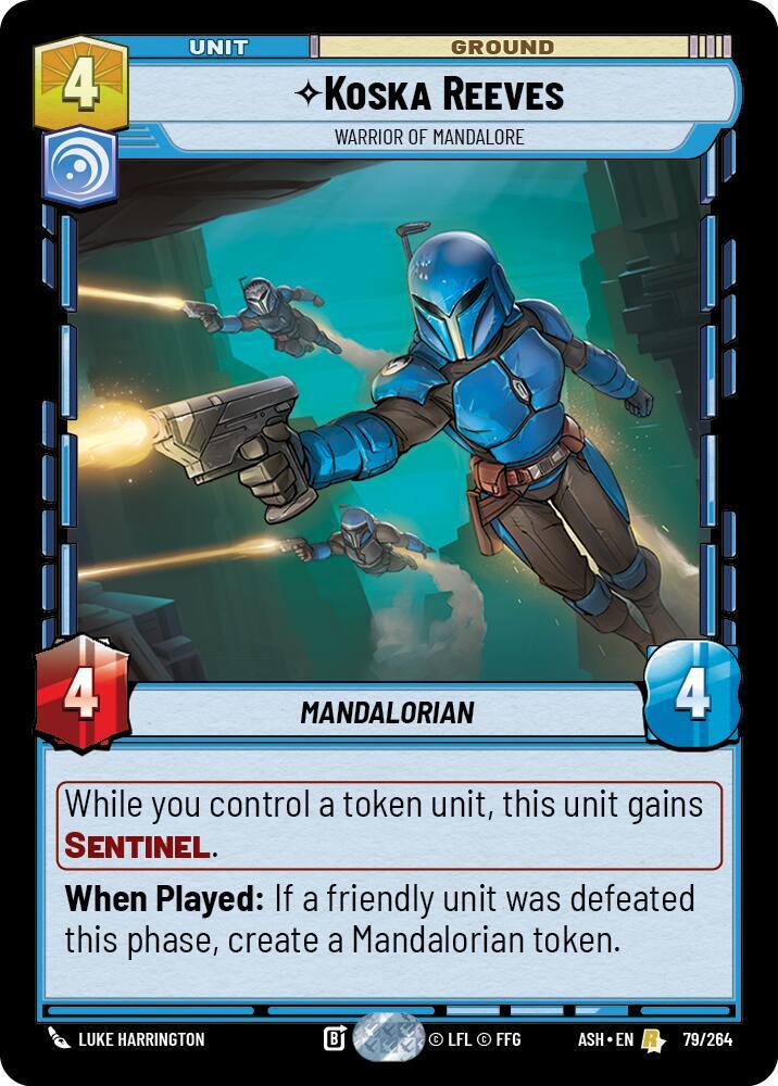 Koska Reeves - Warrior of Mandalore (79/264) [Ashes of the Empire]