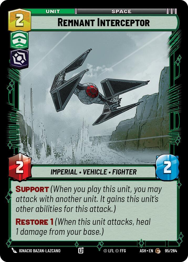 Remnant Interceptor (95/264) [Ashes of the Empire]
