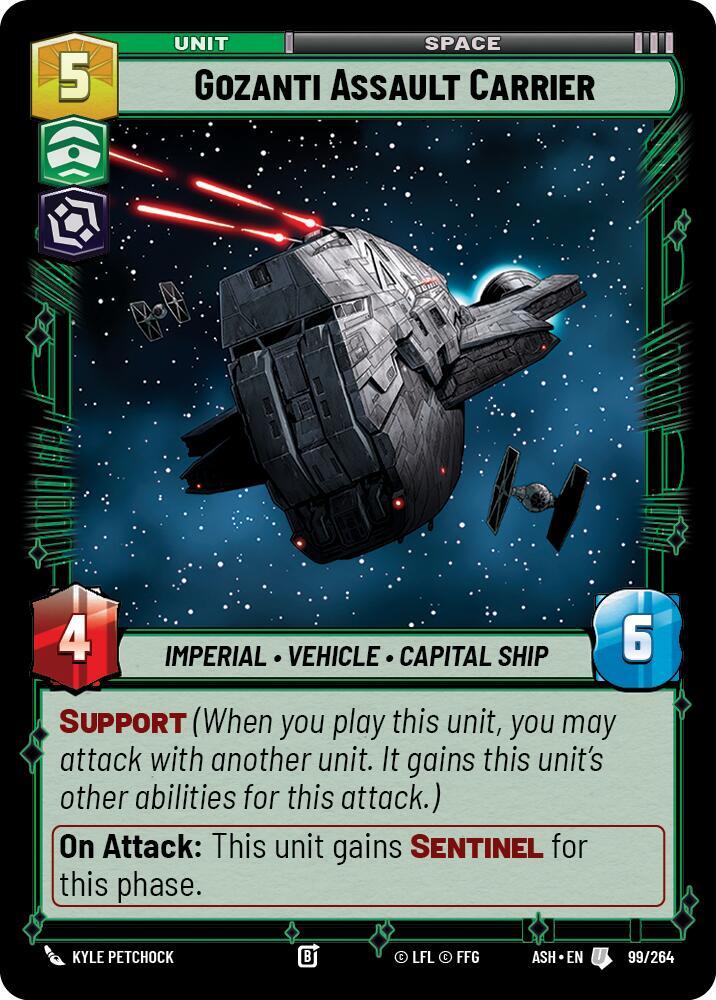 Gozanti Assault Carrier (99/264) [Ashes of the Empire]