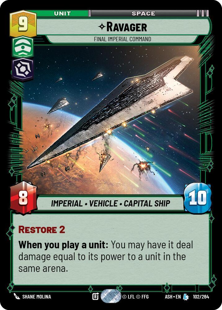 Ravager - Final Imperial Command (102/264) [Ashes of the Empire]