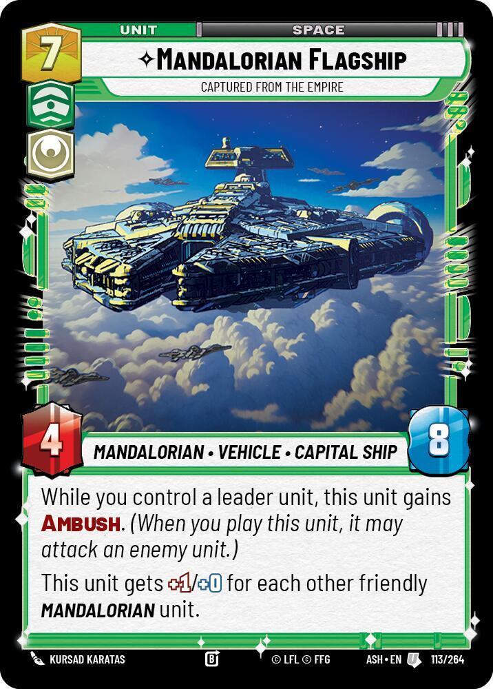 Mandalorian Flagship - Captured from the Empire (113/264) [Ashes of the Empire]