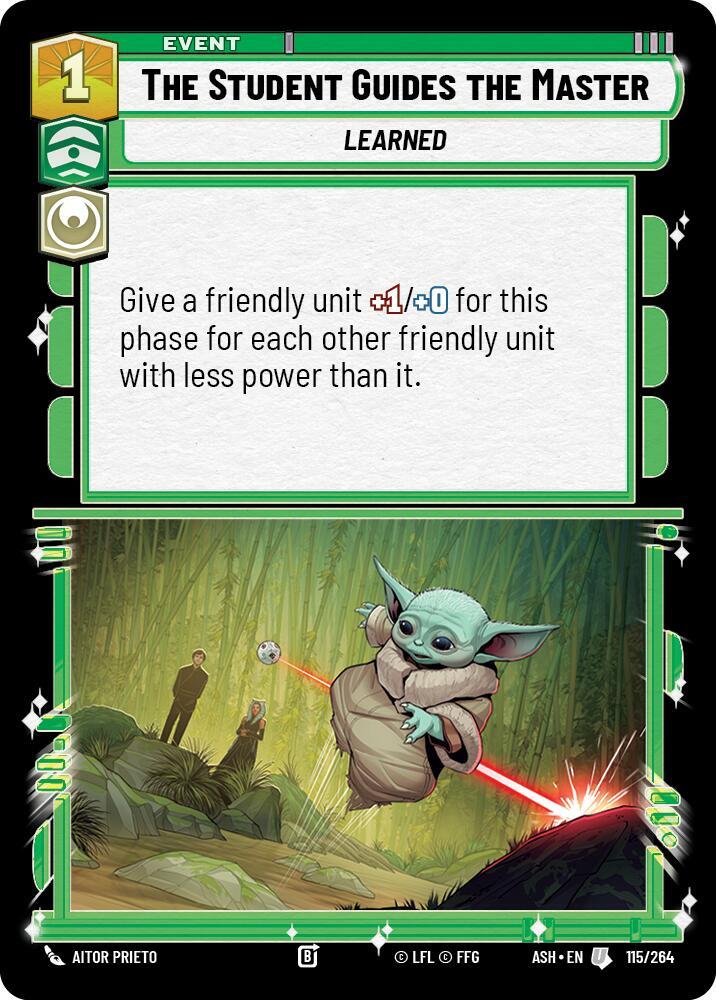 The Student Guides the Master (115/264) [Ashes of the Empire]