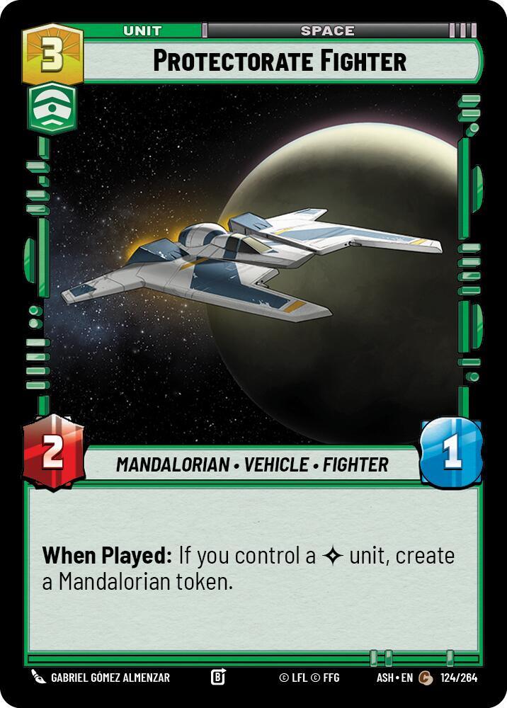 Protectorate Fighter (124/264) [Ashes of the Empire]