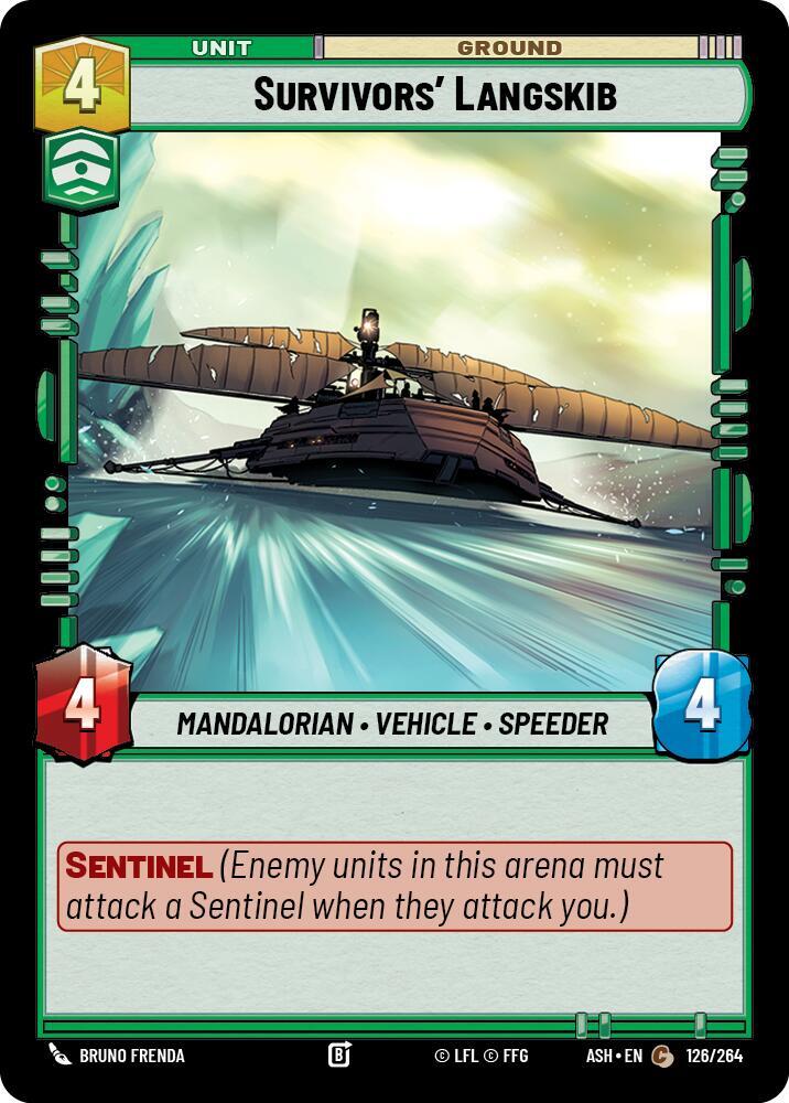 Survivors' Langskib (126/264) [Ashes of the Empire]