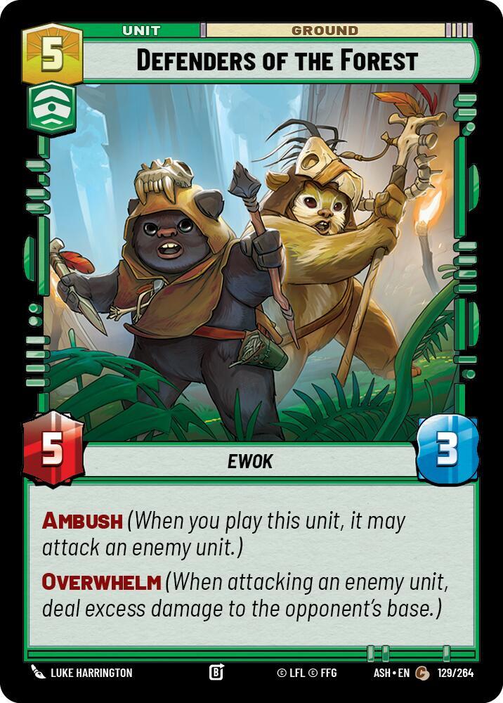 Defenders of the Forest (129/264) [Ashes of the Empire]