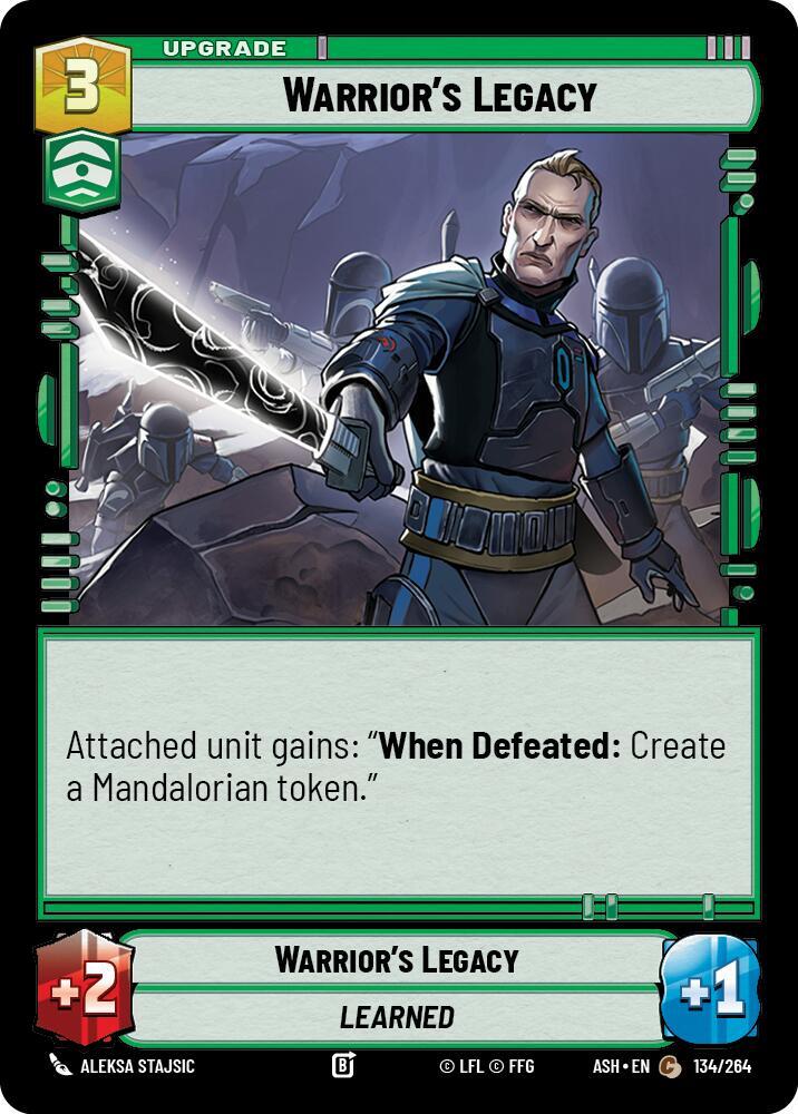 Warrior's Legacy (134/264) [Ashes of the Empire]