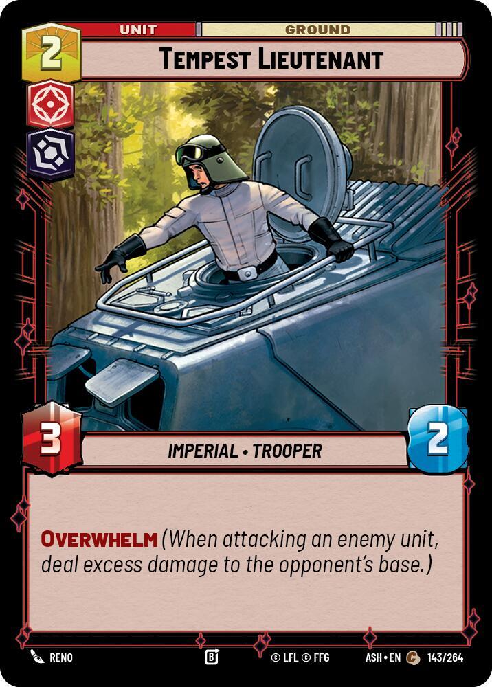Tempest Lieutenant (143/264) [Ashes of the Empire]
