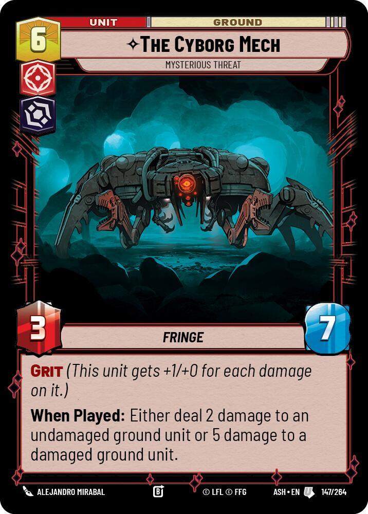 The Cyborg Mech - Mysterious Threat (147/264) [Ashes of the Empire]