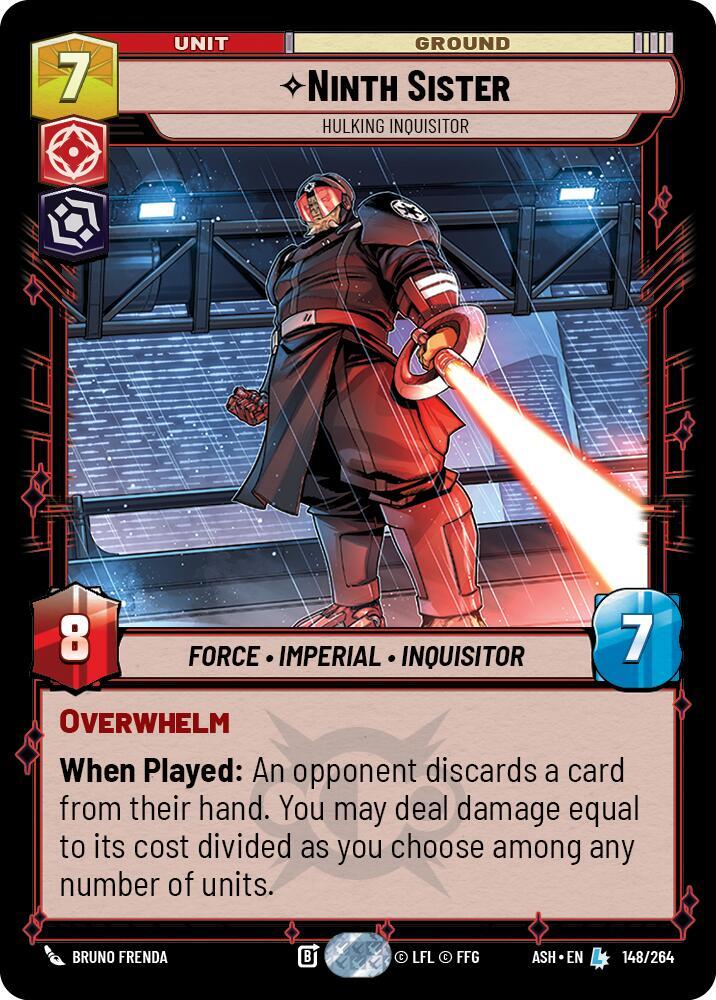 Ninth Sister - Hulking Inquisitor (148/264) [Ashes of the Empire]