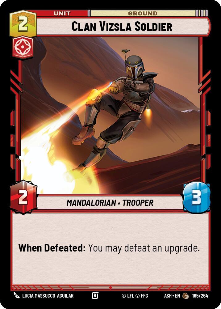 Clan Vizsla Soldier (165/264) [Ashes of the Empire]