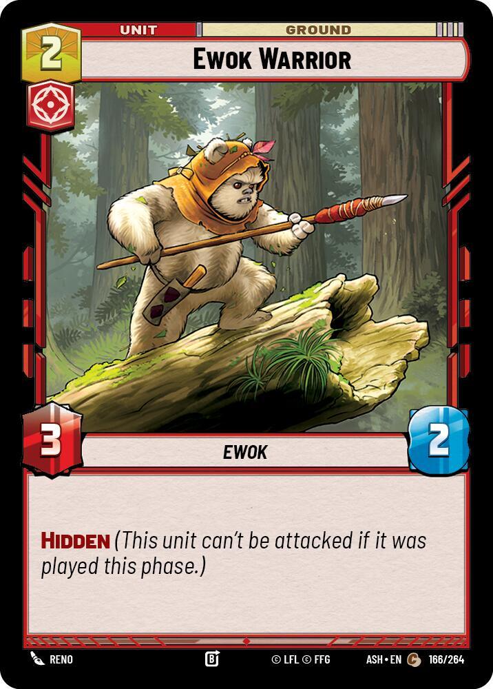 Ewok Warrior (166/264) [Ashes of the Empire]