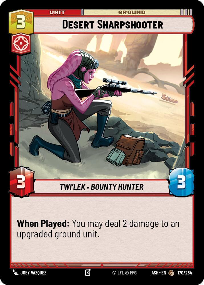 Desert Sharpshooter (170/264) [Ashes of the Empire]
