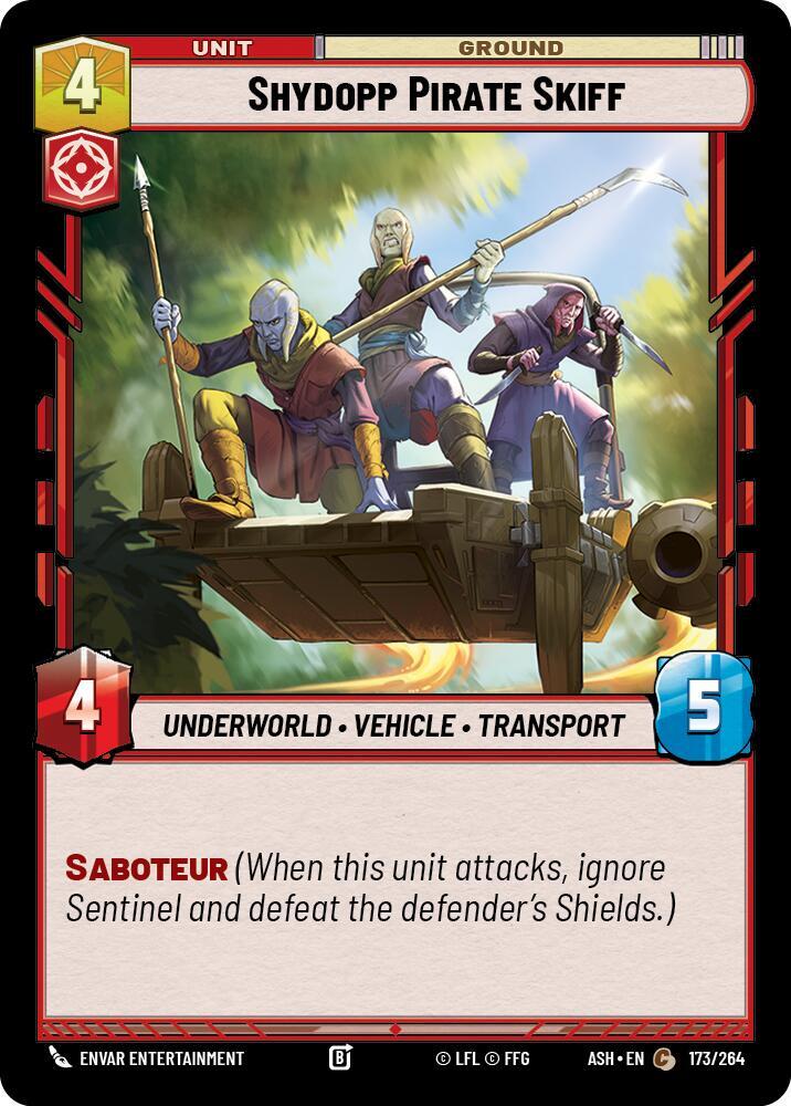 Shydopp Pirate Skiff (173/264) [Ashes of the Empire]