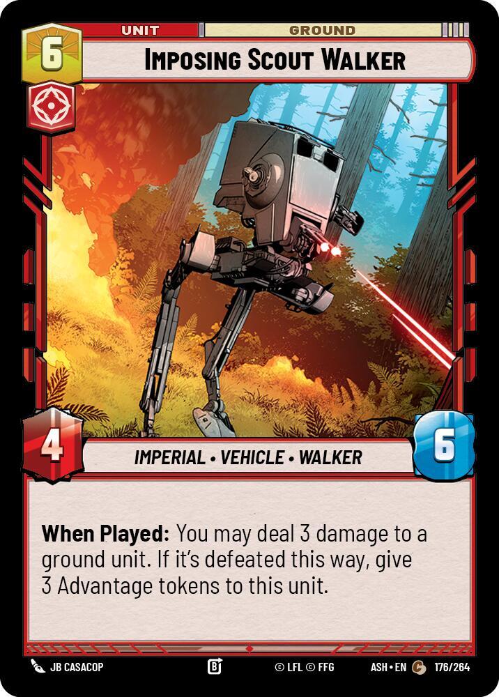 Imposing Scout Walker (176/264) [Ashes of the Empire]