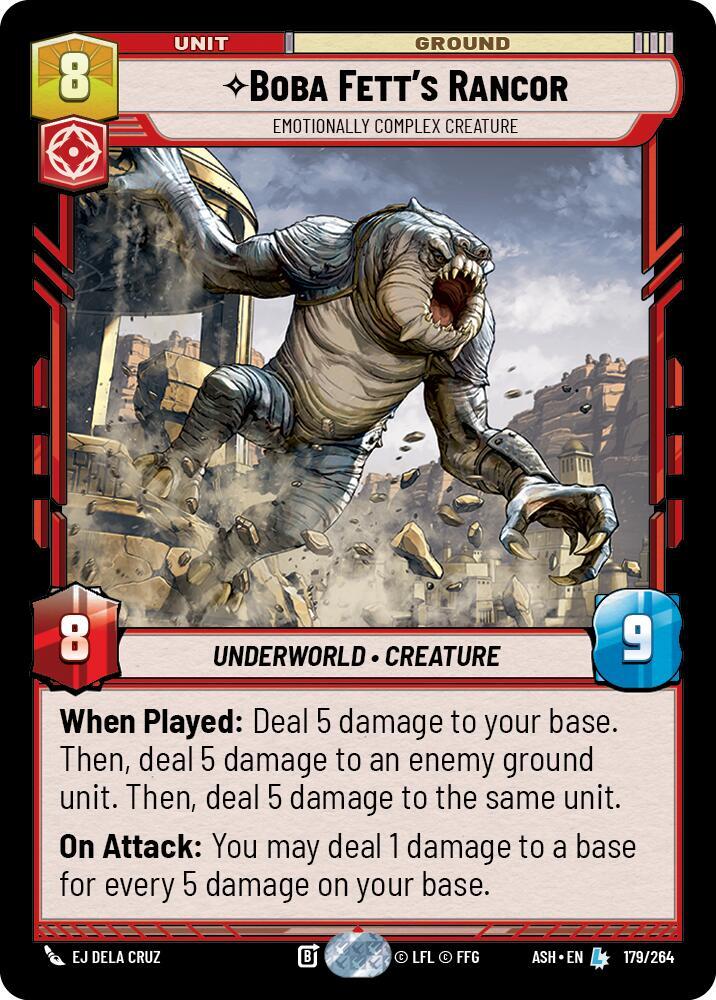 Boba Fett's Rancor - Emotionally Complex Creature (179/264) [Ashes of the Empire]