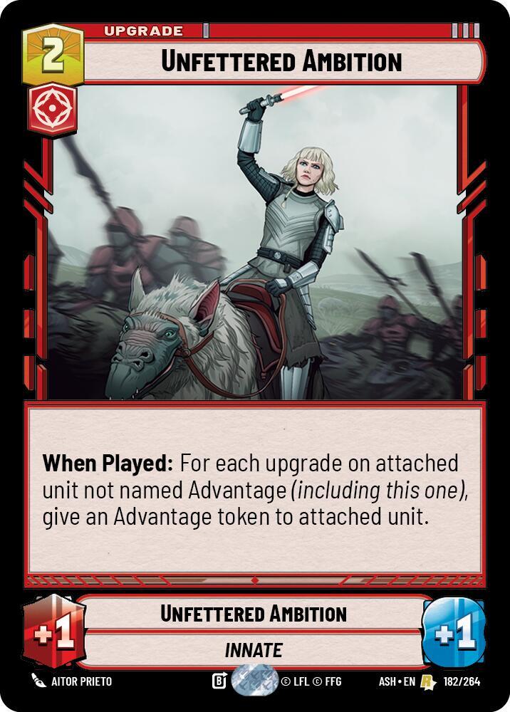 Unfettered Ambition (182/264) [Ashes of the Empire]