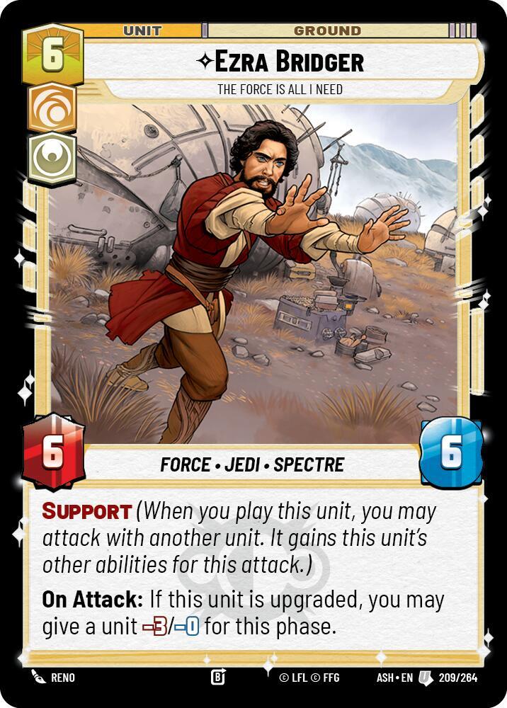 Ezra Bridger - The Force is All I Need (209/264) [Ashes of the Empire]