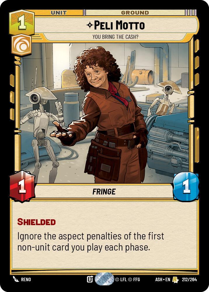 Peli Motto - You Bring the Cash? (212/264) [Ashes of the Empire]