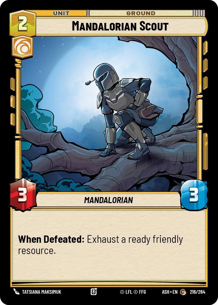 Mandalorian Scout (216/264) [Ashes of the Empire]