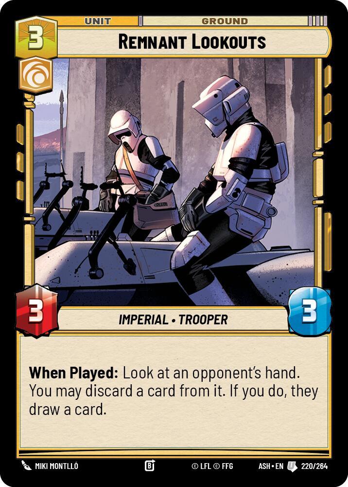 Remnant Lookouts (220/264) [Ashes of the Empire]