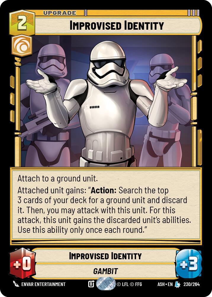 Improvised Identity (230/264) [Ashes of the Empire]
