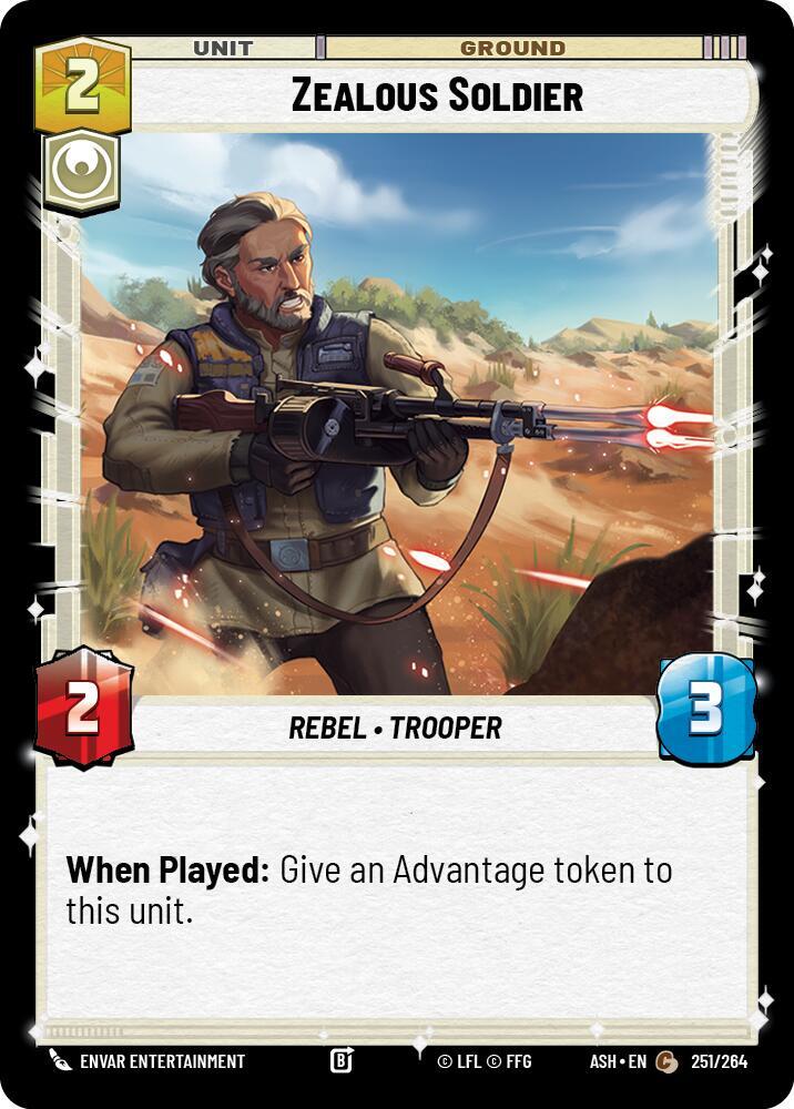 Zealous Soldier (251/264) [Ashes of the Empire]